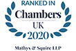 Chambers and Partners Logo for Mathys and Squire IP Attorneys